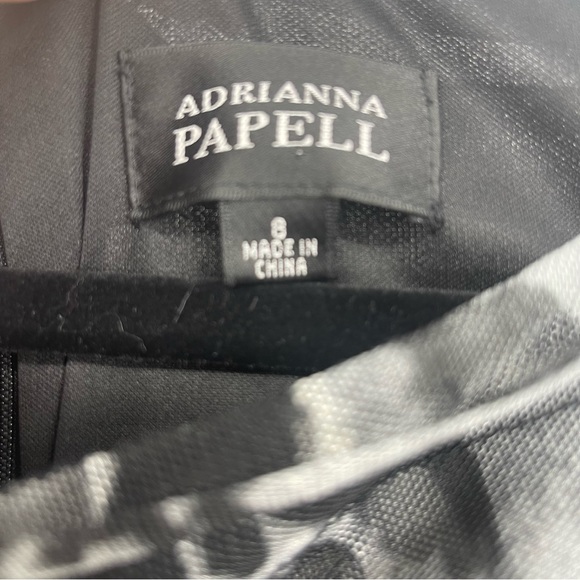 Adrianna Papel Tier Printed Midi Dress Size 8 - Picture 2 of 7